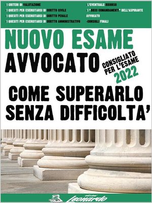 cover image of Nuovo Esame Avvocato